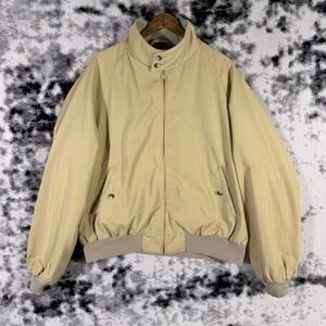 Baracuta Bomber Jacket Mens Size 46R Beige Harrington G9 VTG Blanket Lined